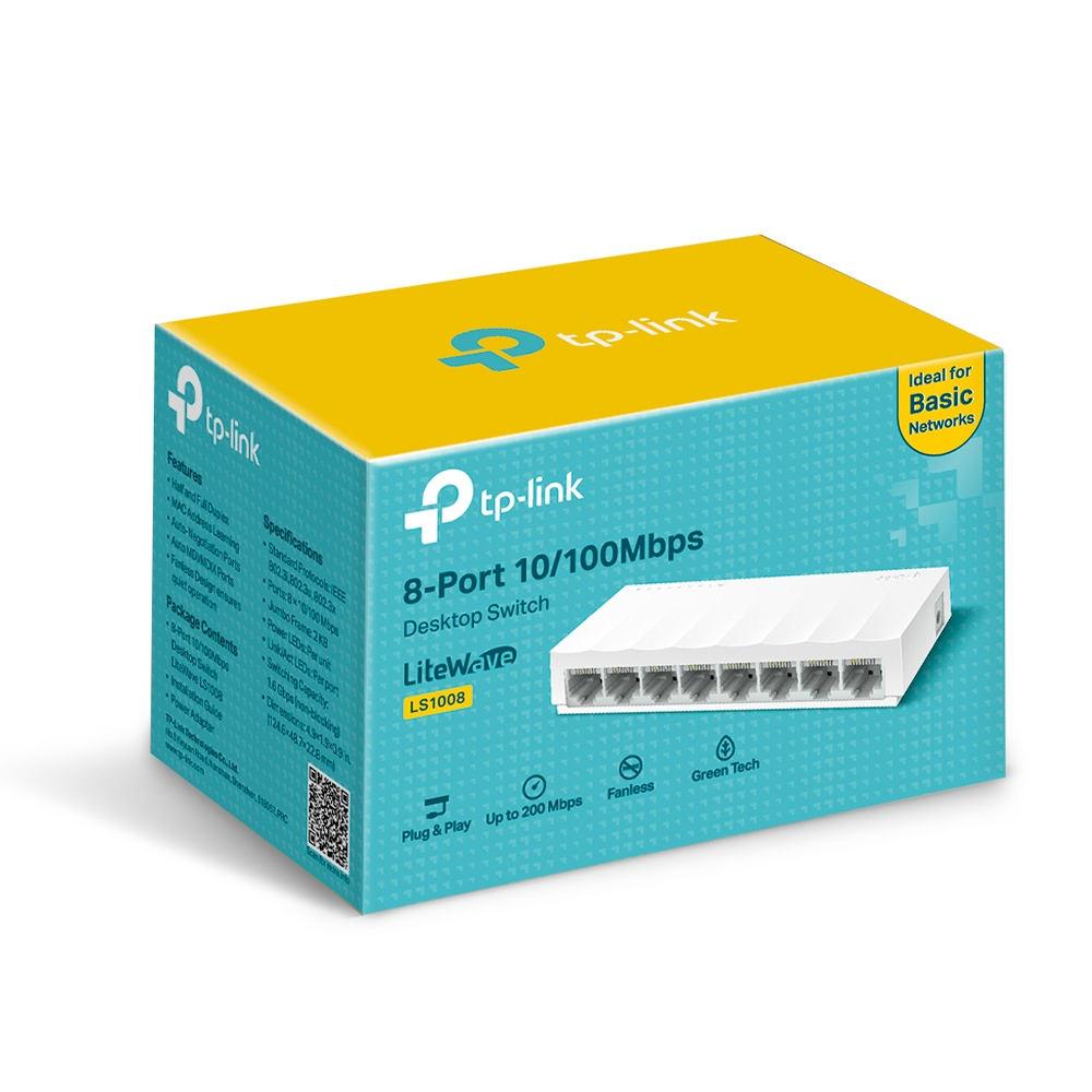 TP-Link 8-Port 10/100Mbps Desktop Network Switch – image 6