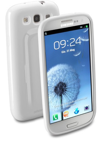 Cellularline SHCKGALAXYS3W mobile phone case Cover White
