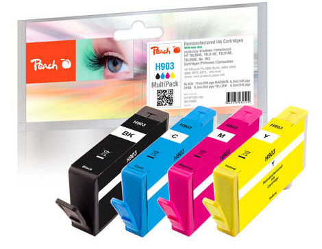 Peach 319999 ink cartridge Compatible Black, Cyan, Magenta, Yellow