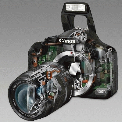 Canon 450D + EF-S 18-55mm IS + 55-250mm IS – image 3