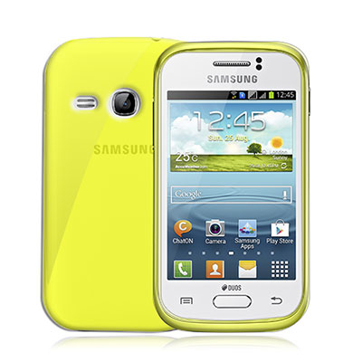 Celly GELSKIN305Y mobile phone case Cover Yellow