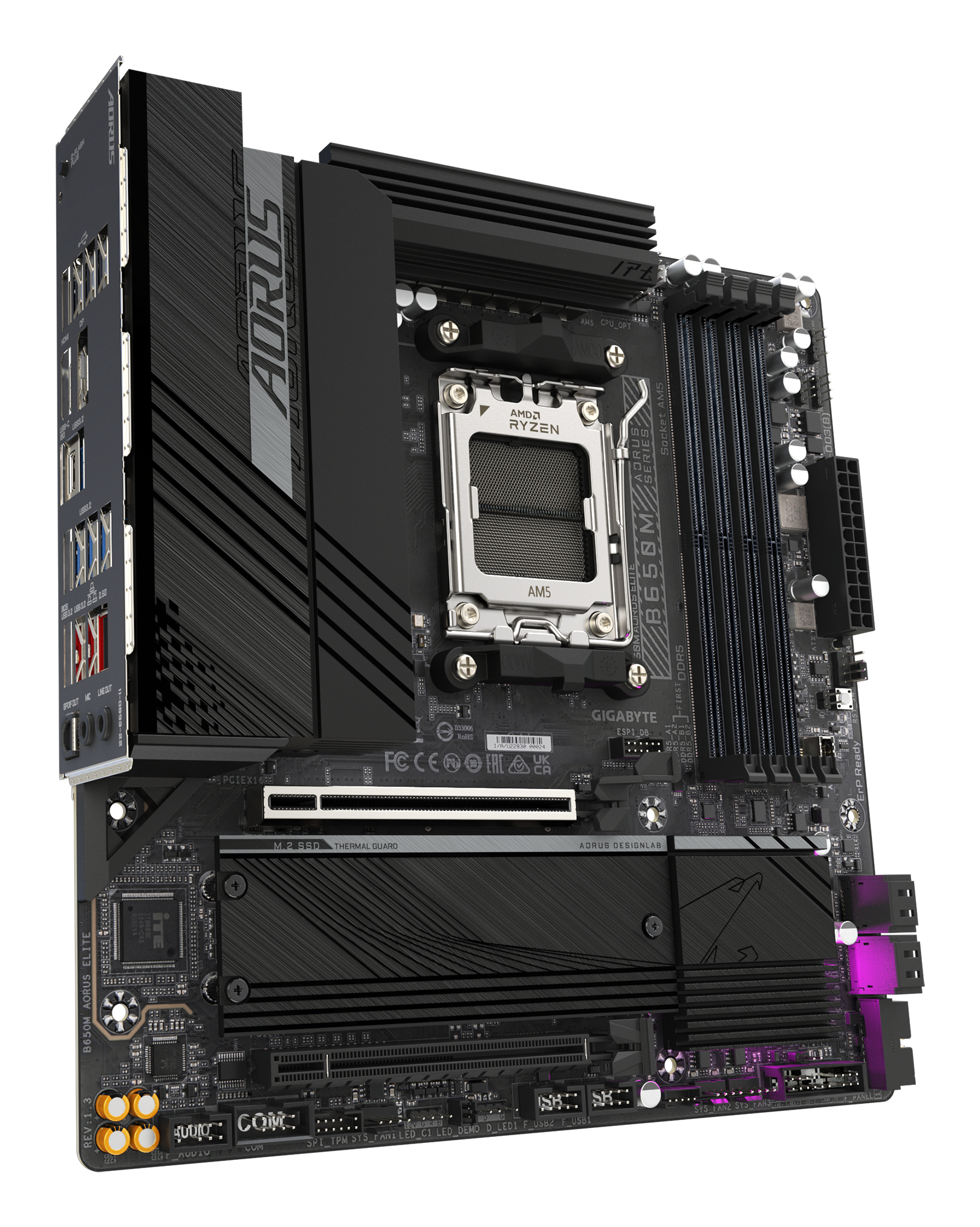 GIGABYTE B650M AORUS ELITE (Rev. 1.3) – image 2