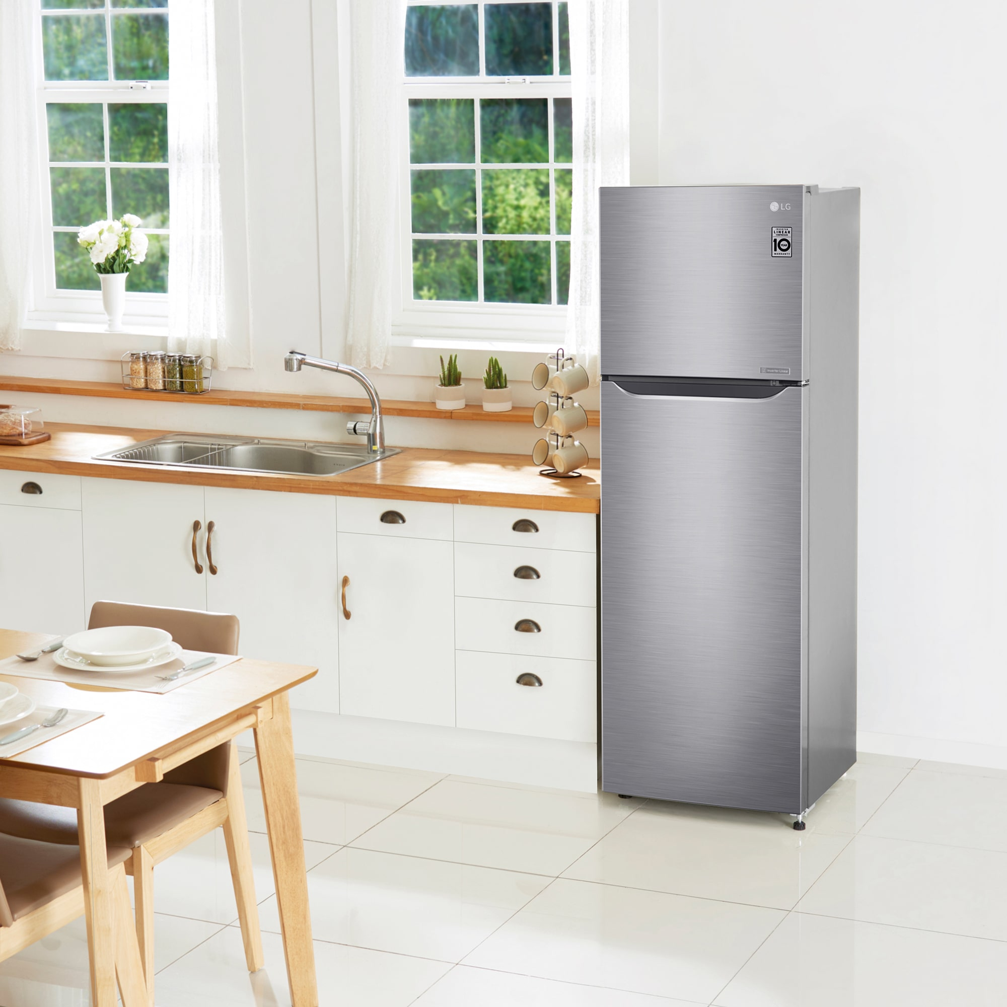 LG GTB382PZCMD fridge-freezer Freestanding – image 5