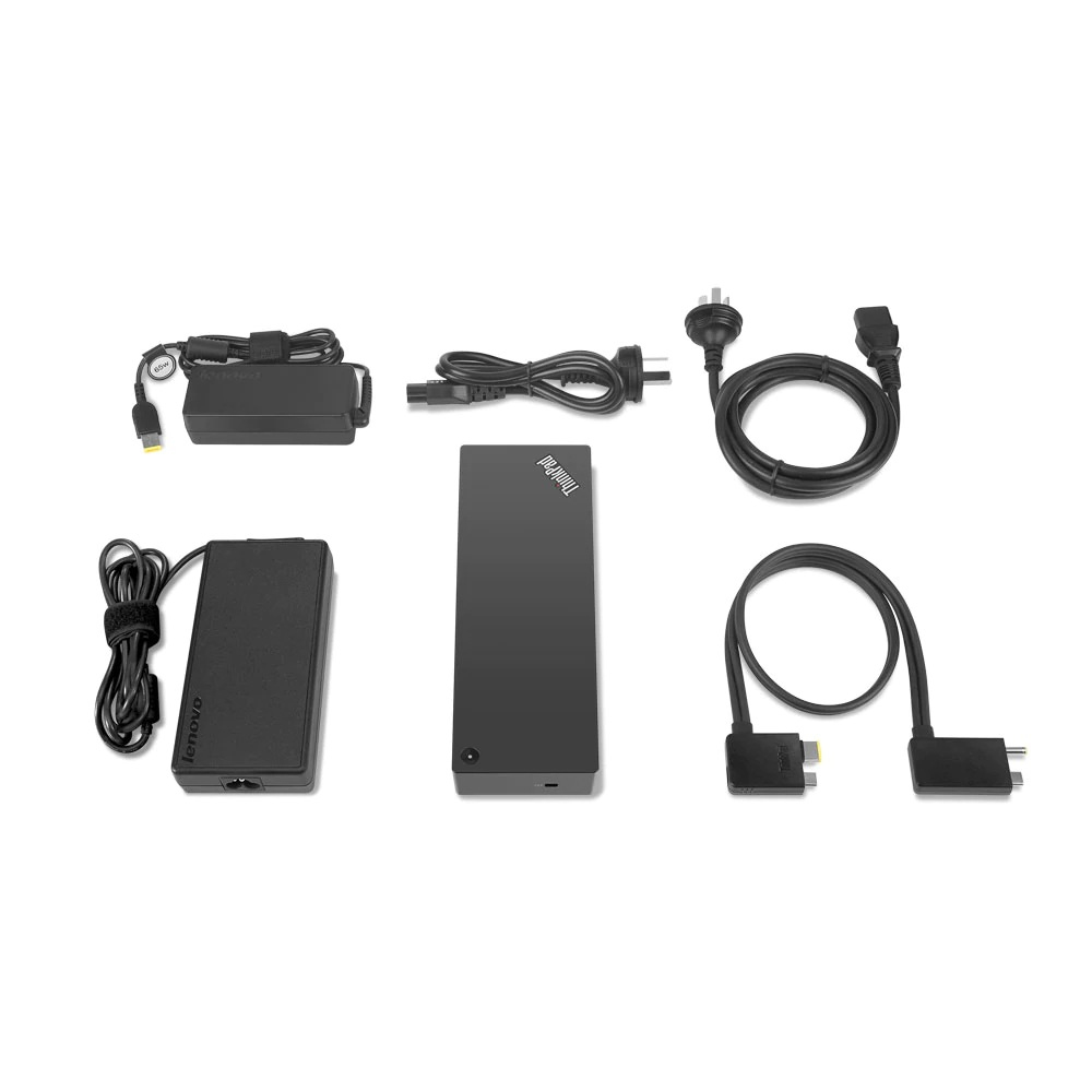 Lenovo 40AN0170IT laptop dock/port replicator Wired Thunderbolt 3 Black – image 6