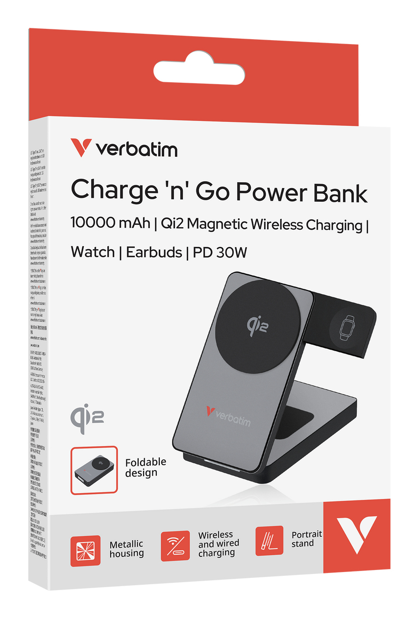 Verbatim Charge 'n' Go Qi2 Power Bank – image 7