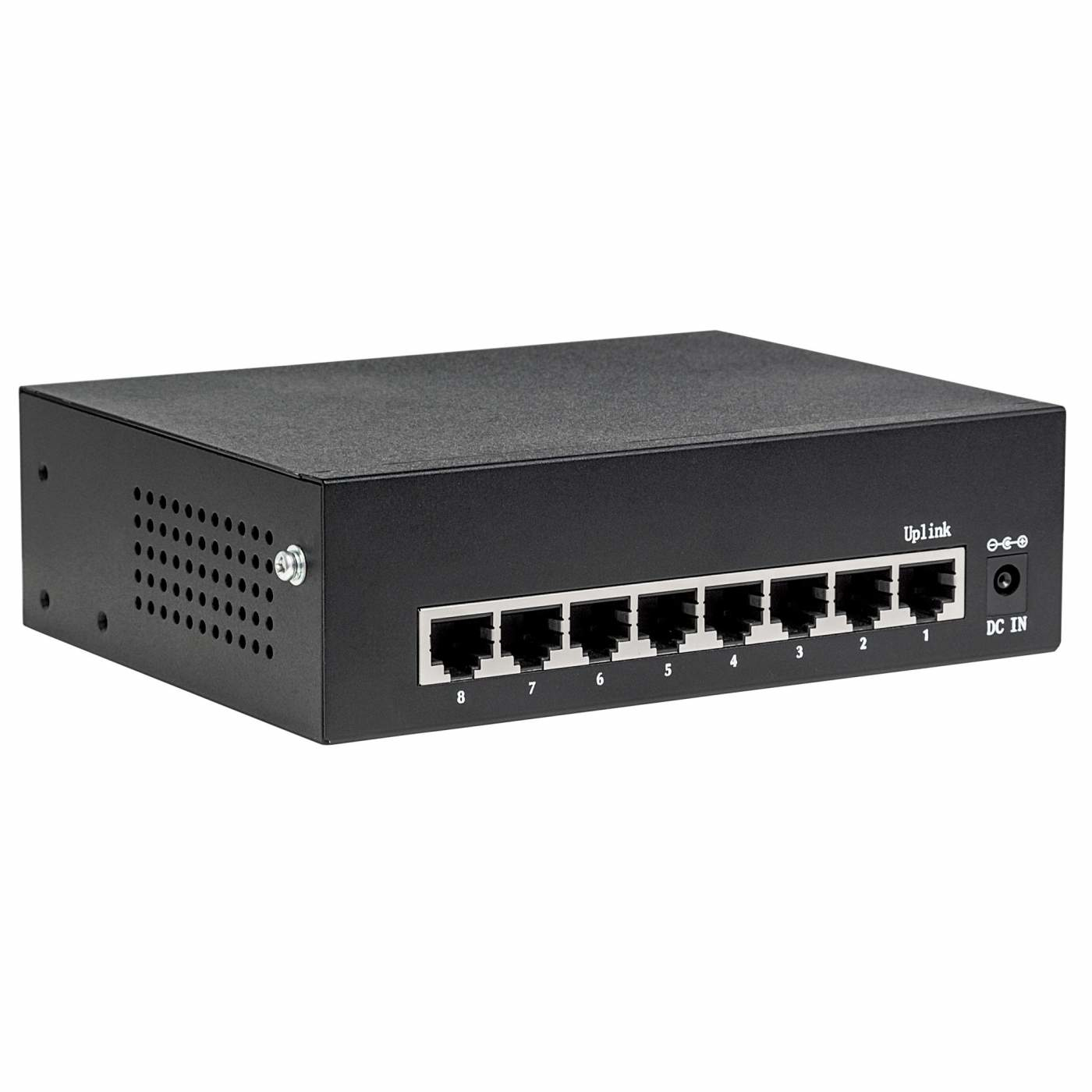 Intellinet 8-Port Gigabit Ethernet PoE+ Switch, IEEE 802.3at/af Power over Ethernet (PoE+/PoE) Compliant – image 6