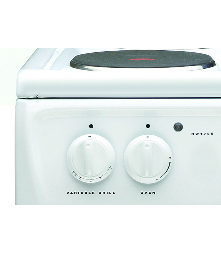 Hotpoint HW170EWS cooker Freestanding cooker Electric Sealed plate White – image 4