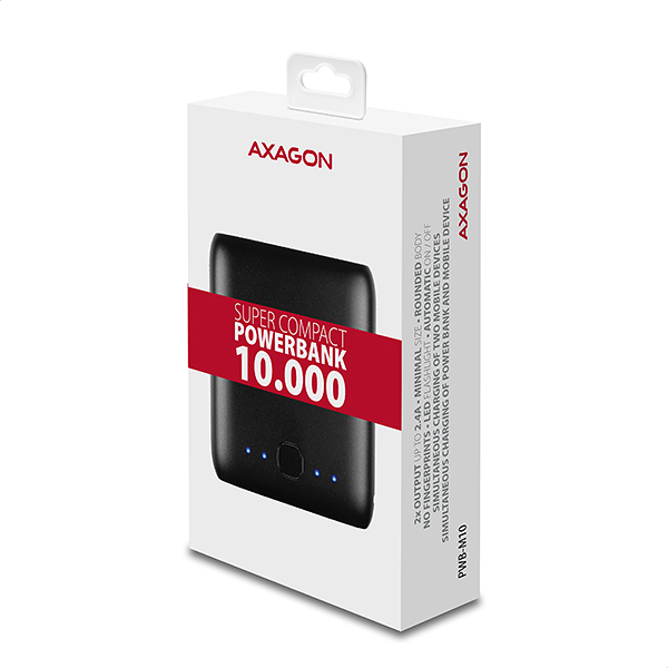 Axagon PWB-M10 power bank Lithium Polymer (LiPo) – image 7
