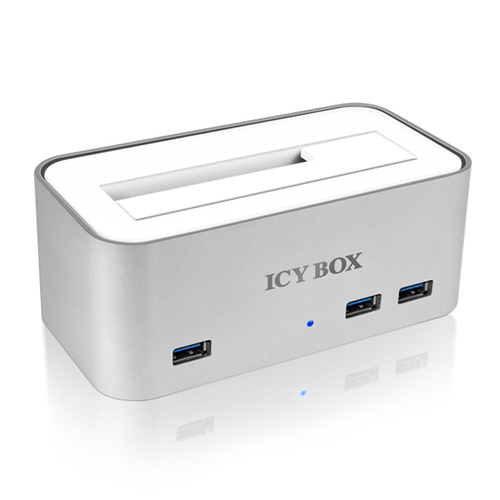 ICY BOX IB-111U3-Hub Silver