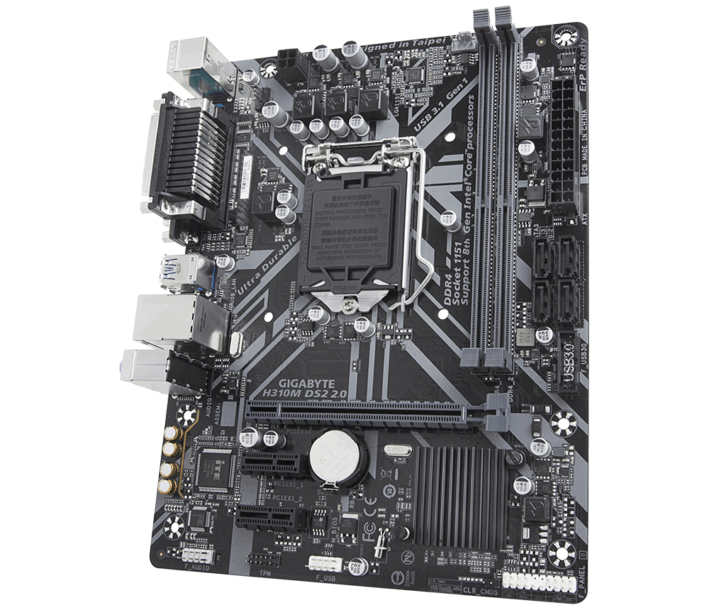 GIGABYTE H310M S2 2.0 (rev. 1.0) – image 4