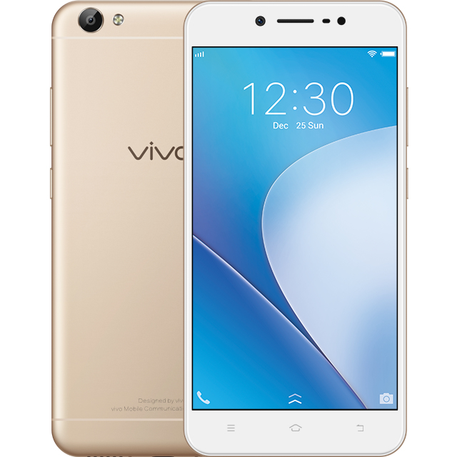 vivo Y65 14 cm (5.5") Dual SIM Android 7.1 4G Micro-USB 3 GB 16 GB 3000 mAh Gold – image 1