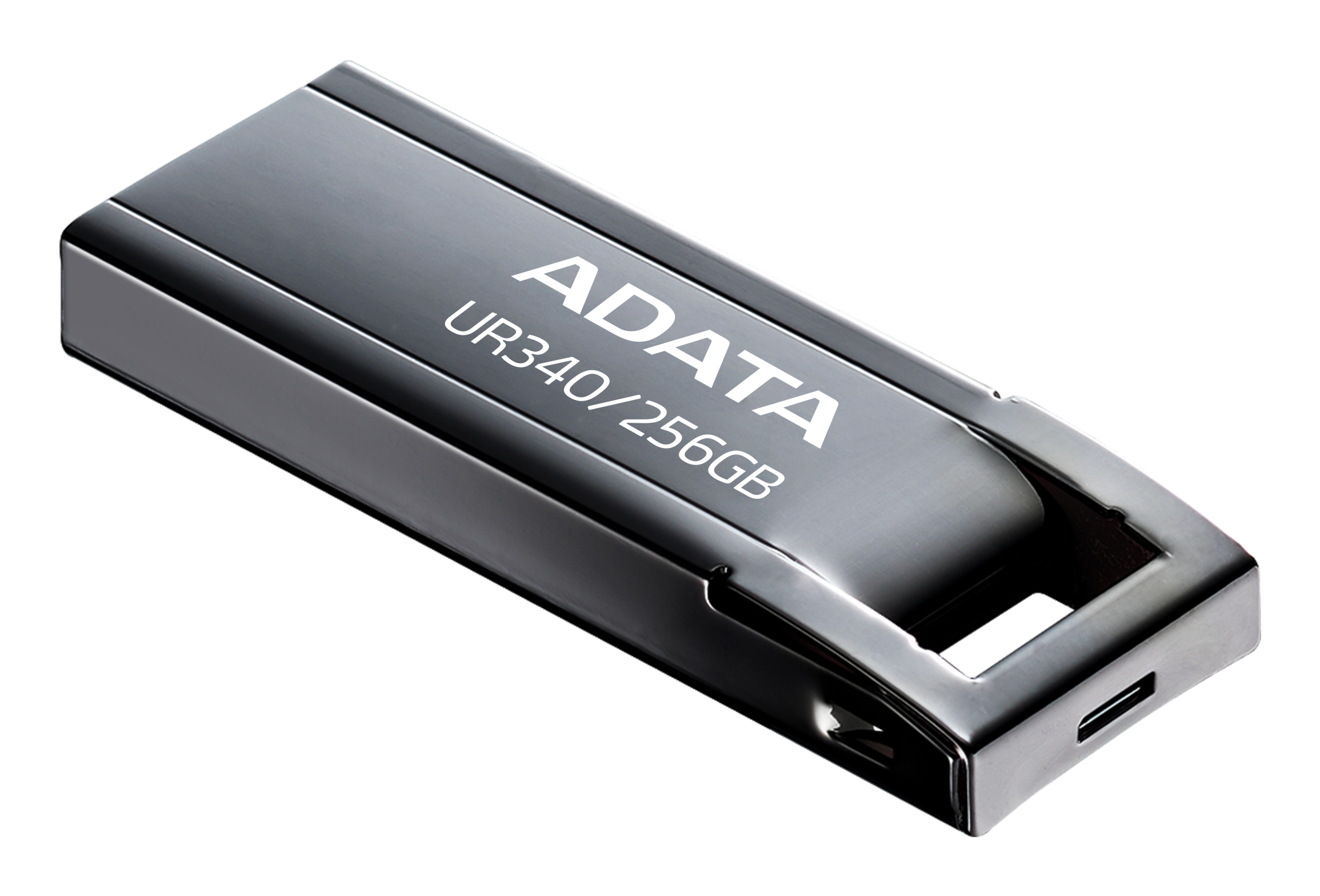 Memoria USB ADATA UR340 - 256GB - USB 3.2 - Negro - AROY-UR340-256GBK