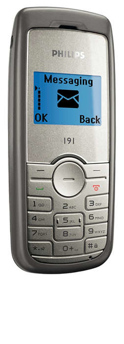 Philips CT0191SLV 191 Mobile Phone – image 2