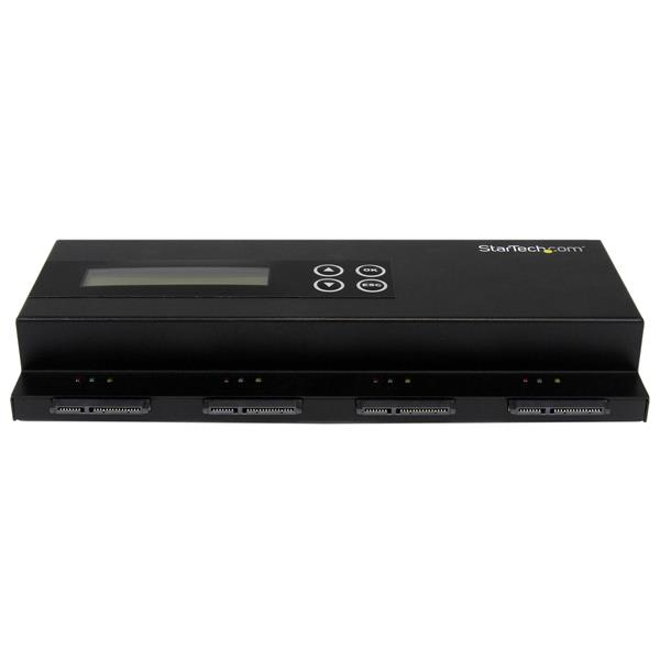 StarTech.com Standalone 1:3 SATA 2.5 / 3.5” Hard Drive Duplicator and Eraser w/ Daisy Chaining – image 2