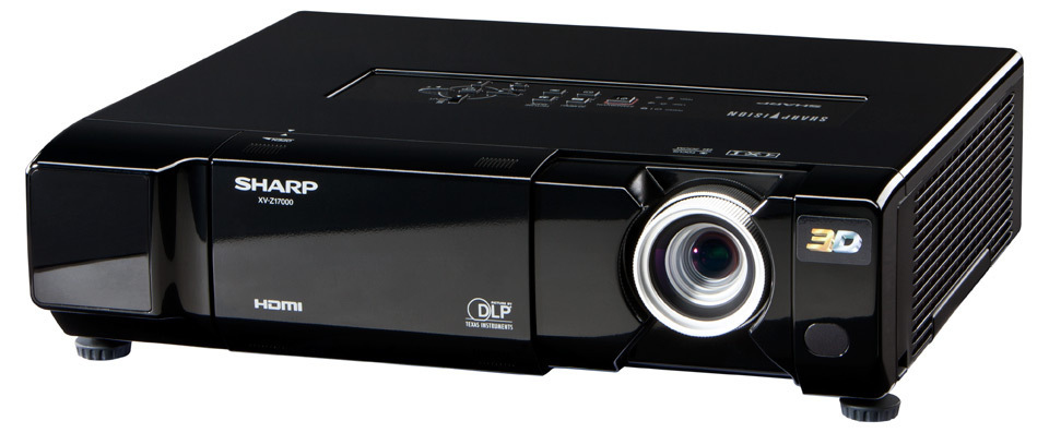 Sharp XV-Z17000 data projector Standard throw projector 1600 ANSI lumens DLP 1080p (1920x1080) 3D Black – image 1