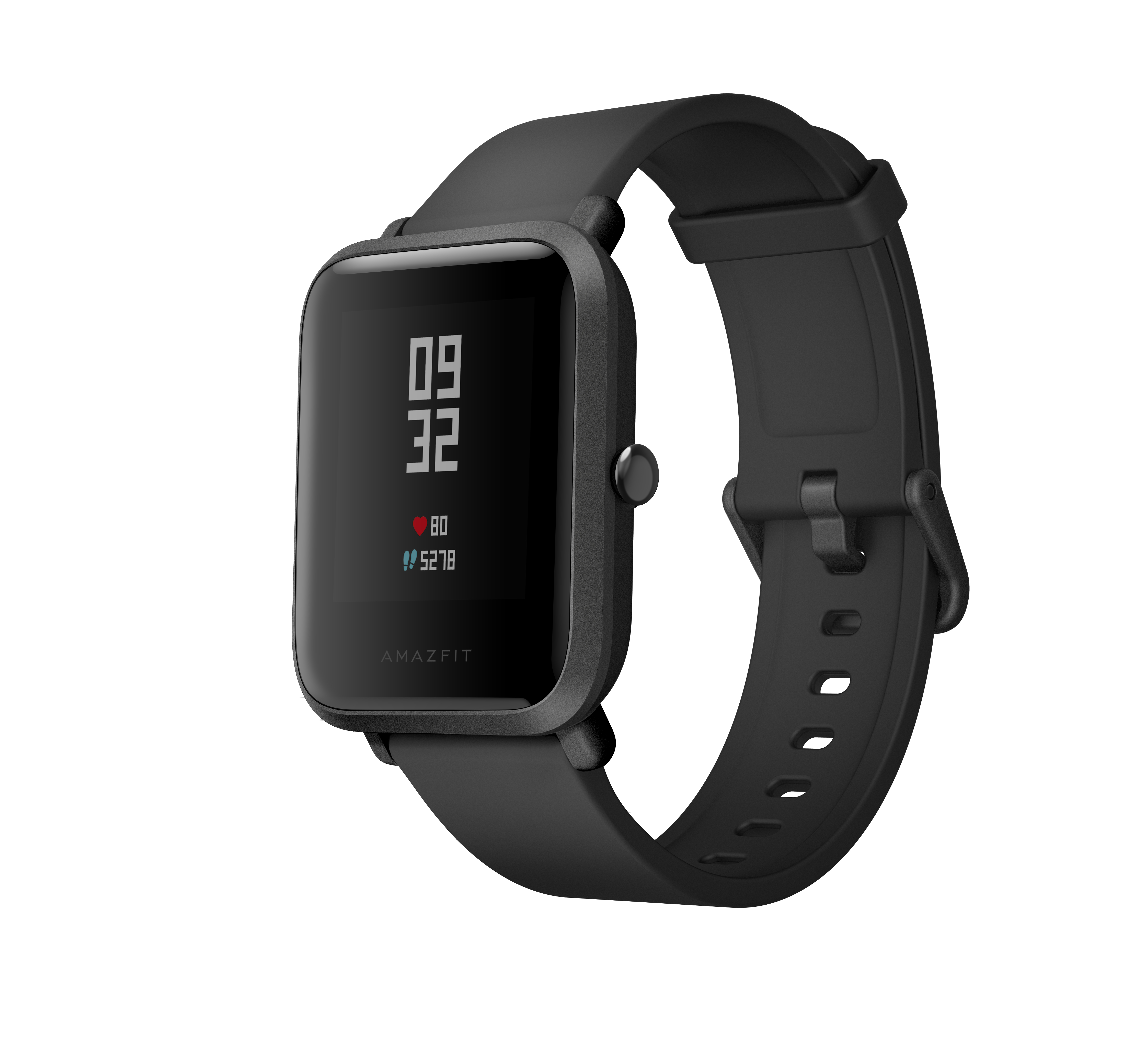 Amazfit Bip 3.25 cm (1.28") LED Digital 176 x 176 pixels Touchscreen Black GPS (satellite) – image 2