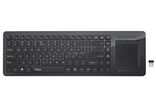Trust 18486 keyboard RF Wireless Black – image 2