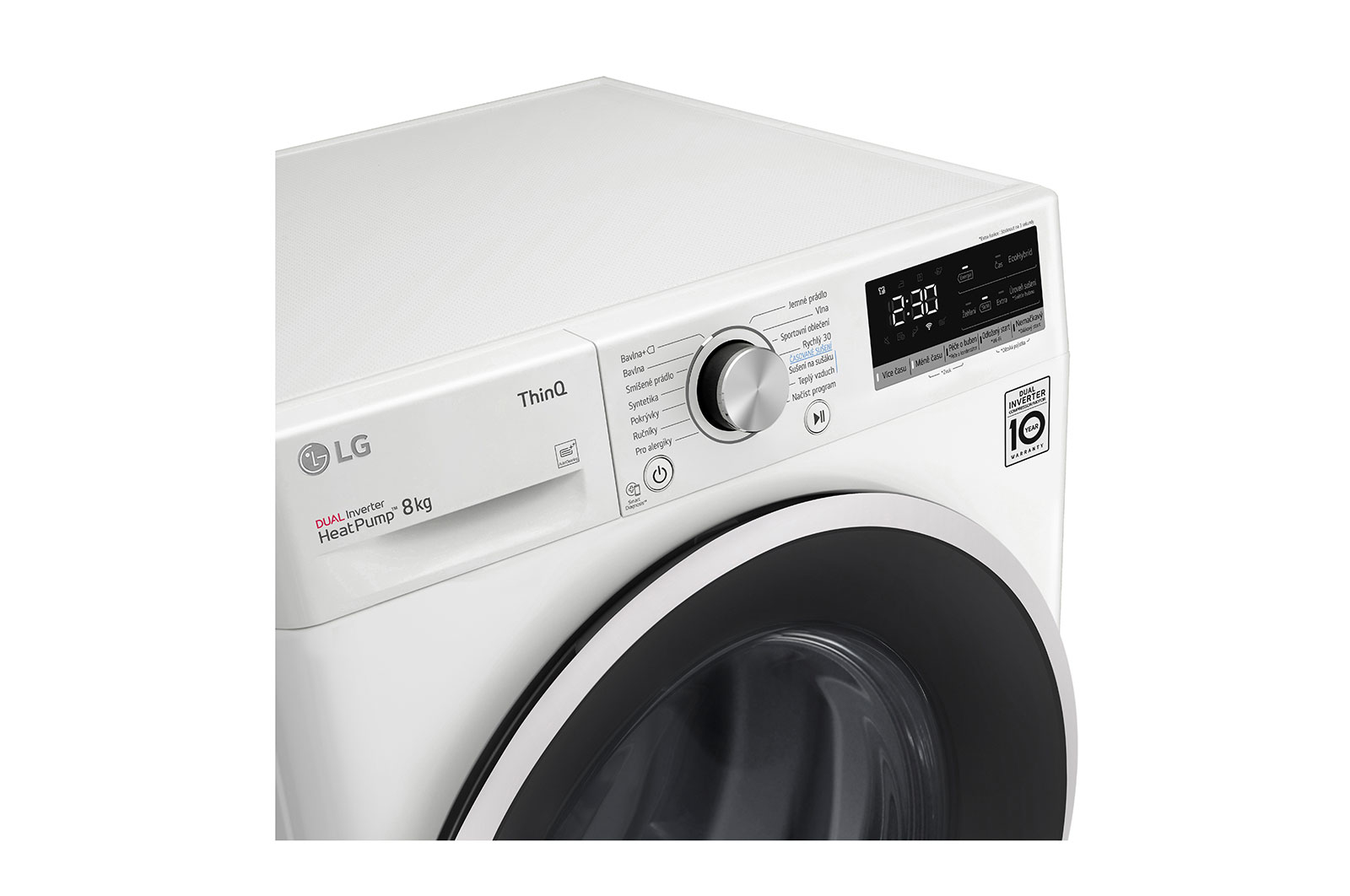 LG RC8TV9AVWN tumble dryer Freestanding Front-load – image 7