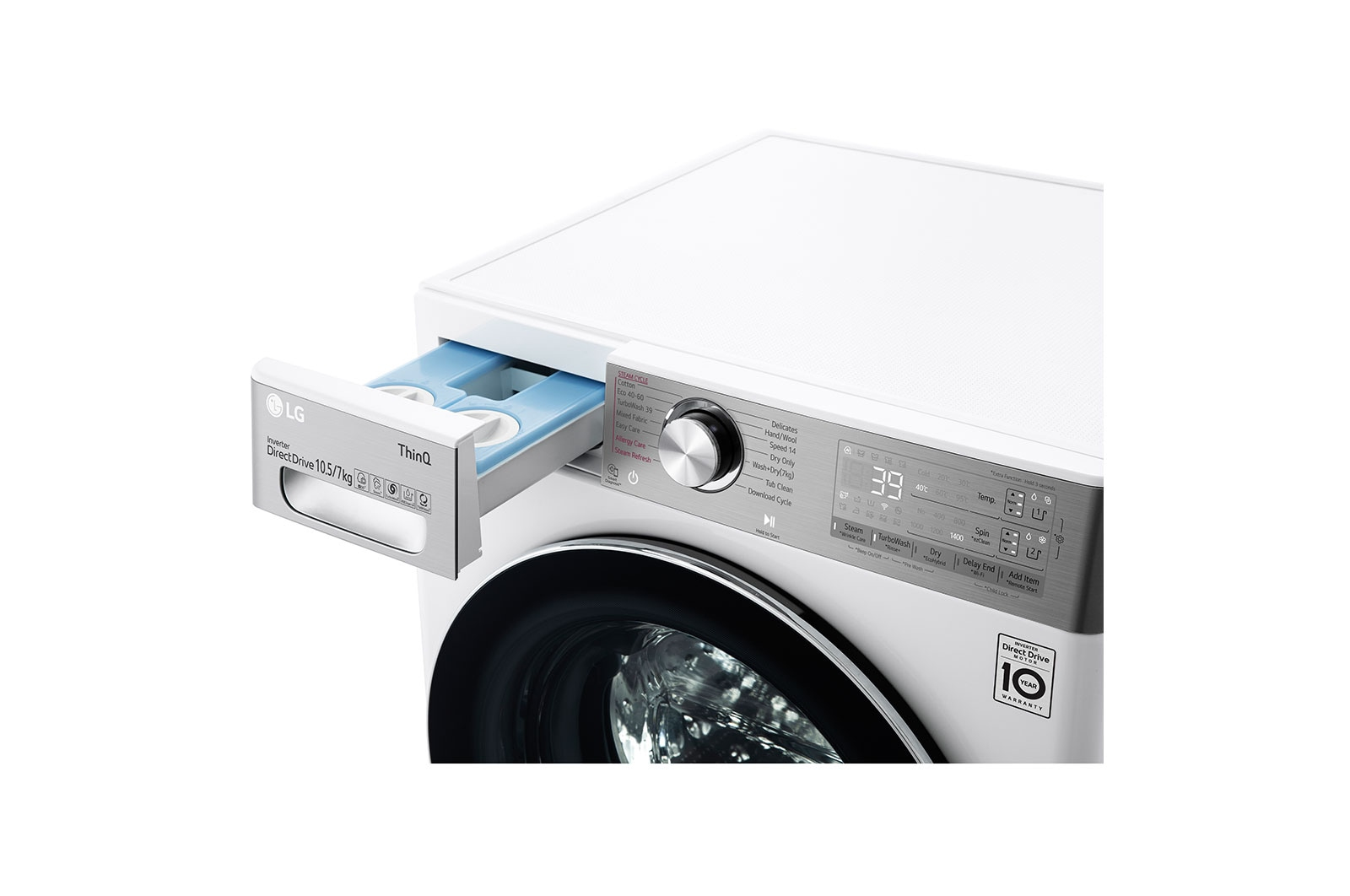 LG F4DV910H2EA washer dryer Freestanding Front-load White – image 5