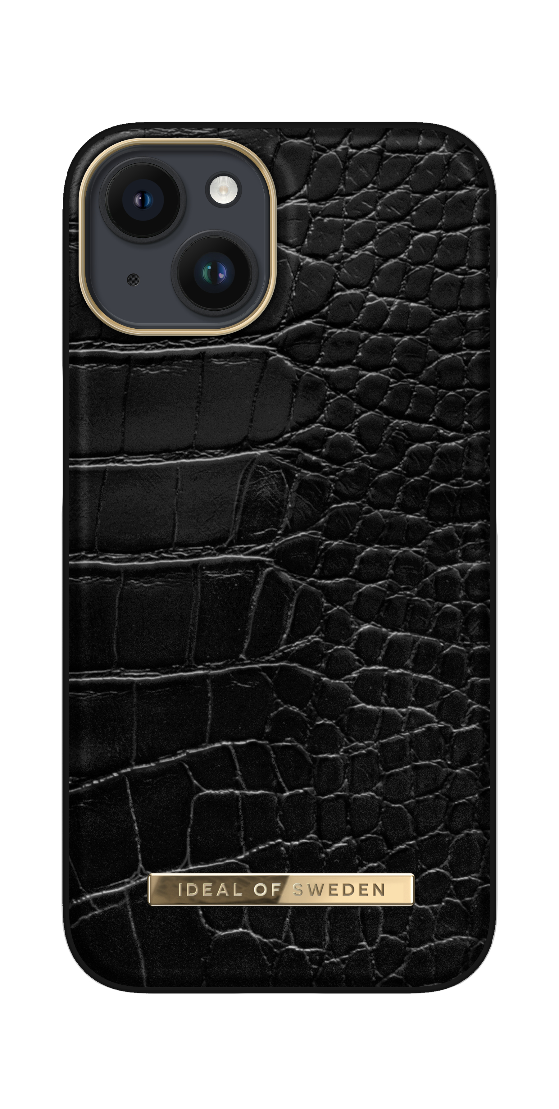 iDeal of Sweden Atelier Case iPhone 13 / 14 Neo Noir Croco