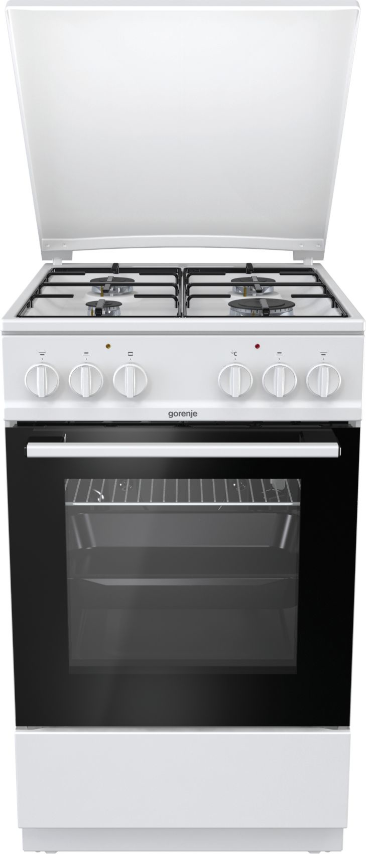 Gorenje K5110WJ Freestanding cooker Electric Gas Black, White – image 4