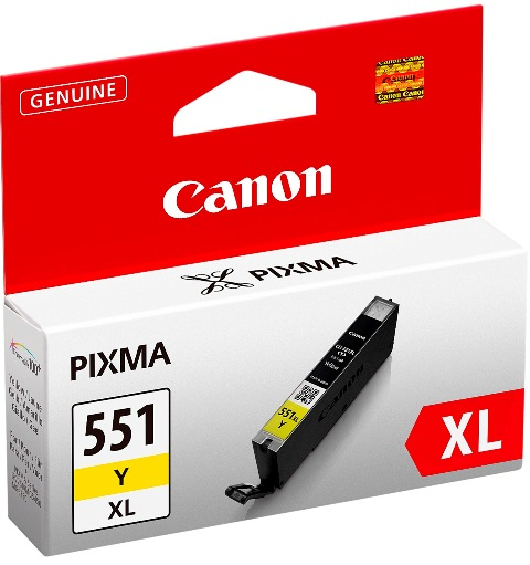 Canon CLI-551XL Y w/sec