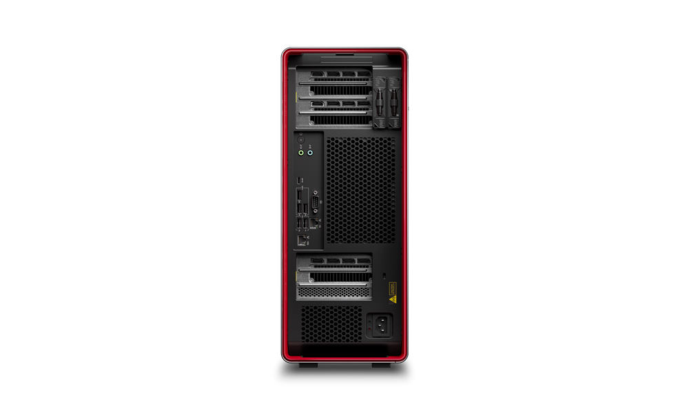 Lenovo ThinkStation P7 Intel® Xeon® w5-3423 16 GB DDR5-SDRAM 2.51 TB HDD+SSD NVIDIA RTX A2000 Windows 11 Pro for Workstations Tower Workstation Black, Red image 3