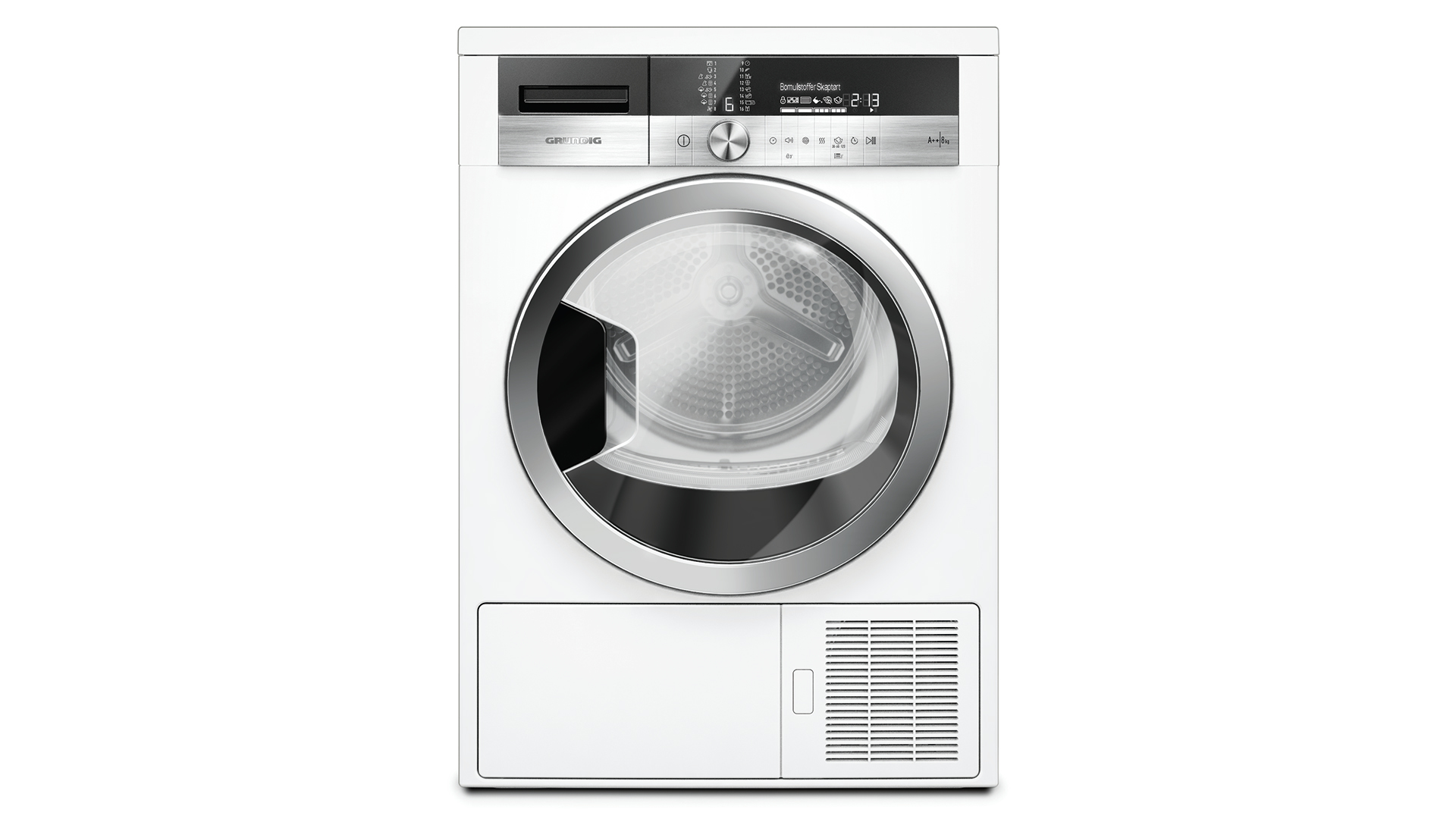 Grundig GTN48250GC tumble dryer Freestanding Front-load