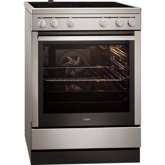 AEG 40006VS-MN Freestanding cooker Electric Ceramic hob Stainless steel