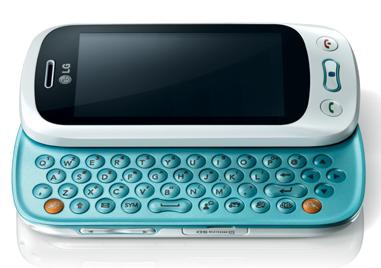 LG GT350 7.62 cm (3") Single SIM 950 mAh Blue, White – image 1
