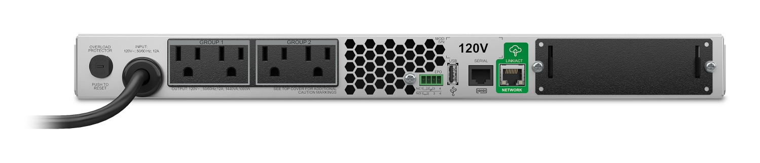 APC SMT1500RM1UC uninterruptible power supply (UPS) Line-Interactive 1.44 kVA – image 3
