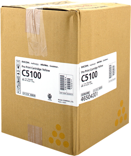 Ricoh 828226 toner cartridge 1 pc(s) Original Yellow