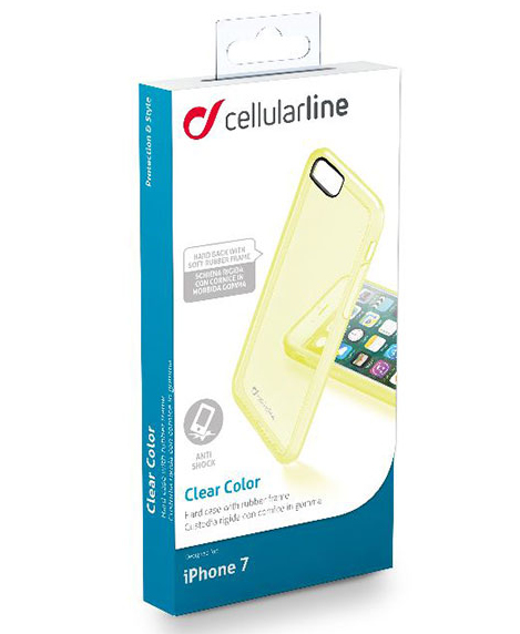 Cellularline 37780 mobile phone case Cover Yellow – image 2
