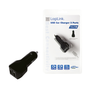 LogiLink PA0101 mobile device charger Mobile phone, MP3, Smartphone, Tablet Black Cigar lighter Auto – image 7
