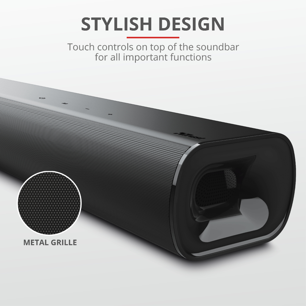 Trust 23642 soundbar speaker Black 2.0 channels – image 4