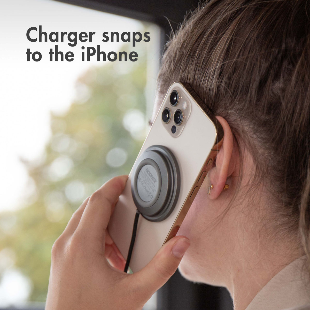 Accezz WIRELESSCHARGER50248001 mobile device charger Smartphone Black USB Wireless charging Indoor – image 7