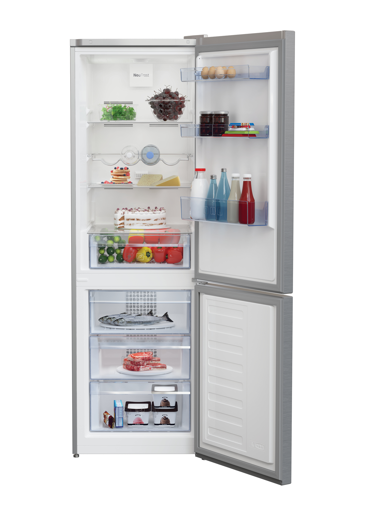 Beko RCNA366K30XB fridge-freezer Freestanding – image 2