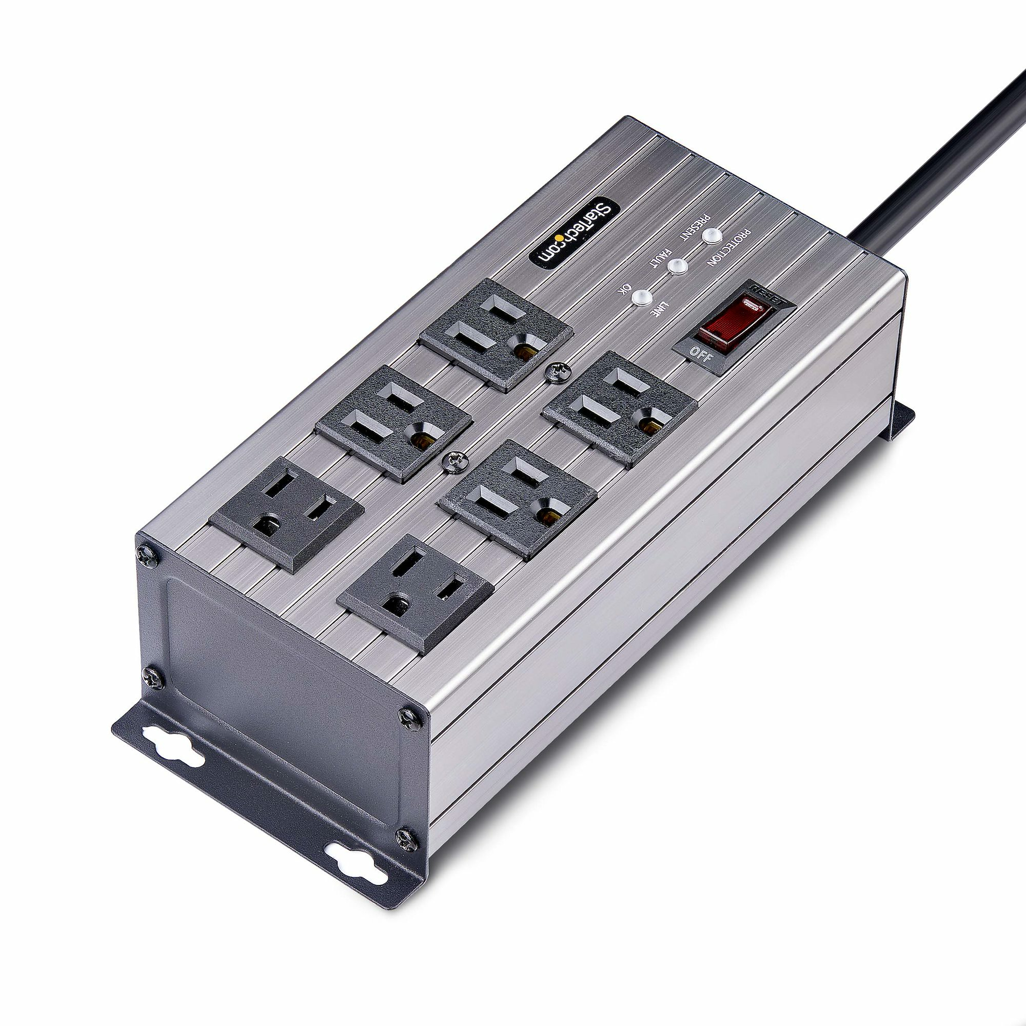 StarTech.com 6-Outlet Industrial Power Strip – image 2