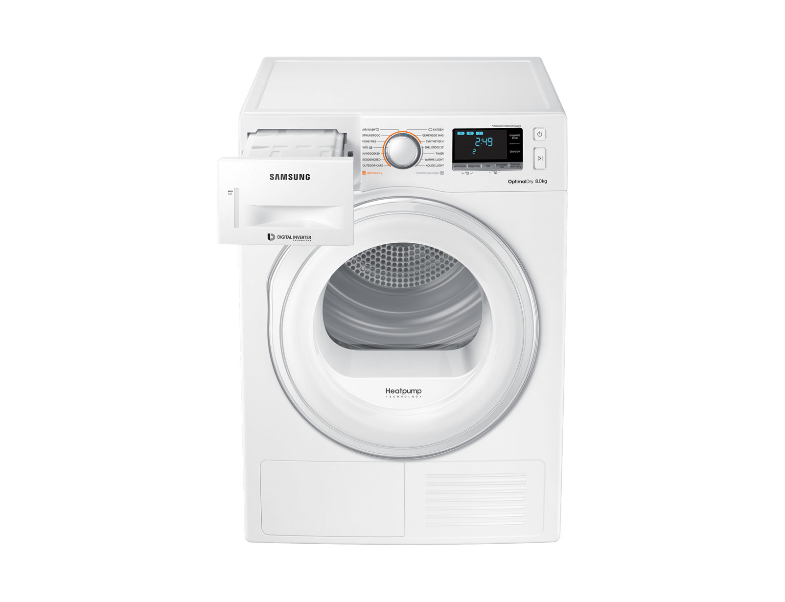 Samsung DV80M6210EW tumble dryer Freestanding Front-load – image 2