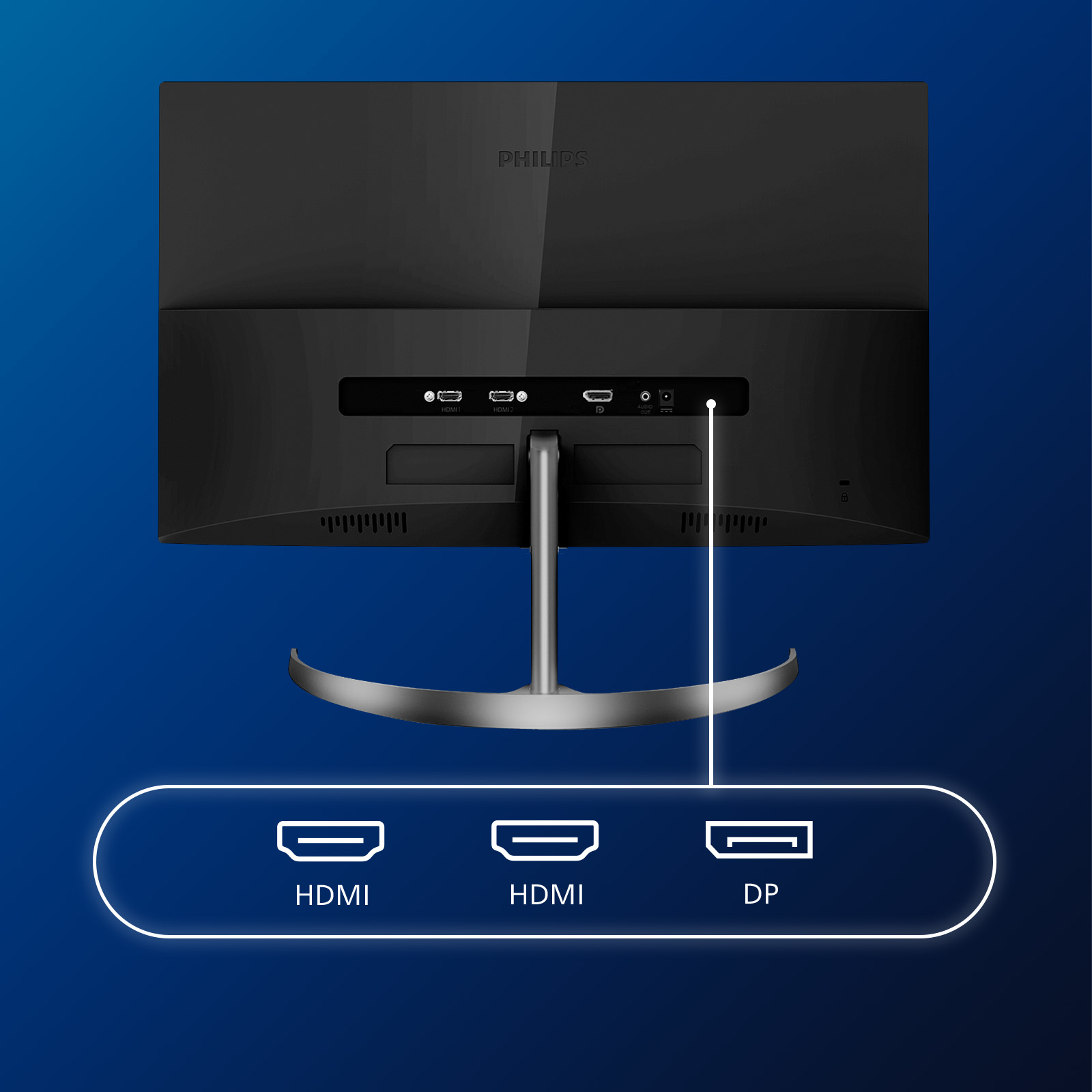 Philips E Line 276E8VJSB/56 computer monitor – image 3