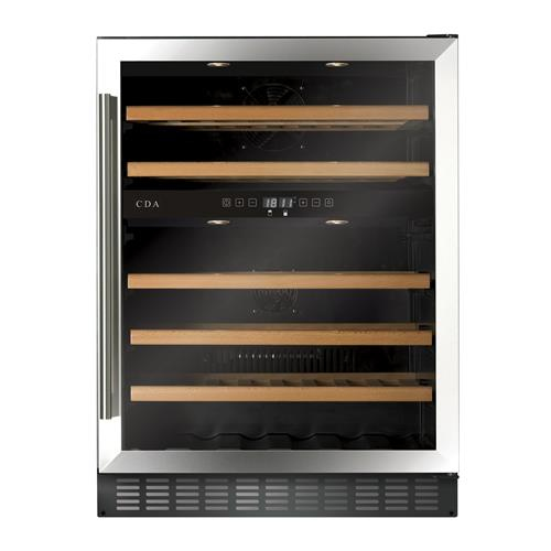 CDA FWC604SS wine cooler Compressor wine cooler Freestanding Stainless steel 46 bottle(s) – image 1