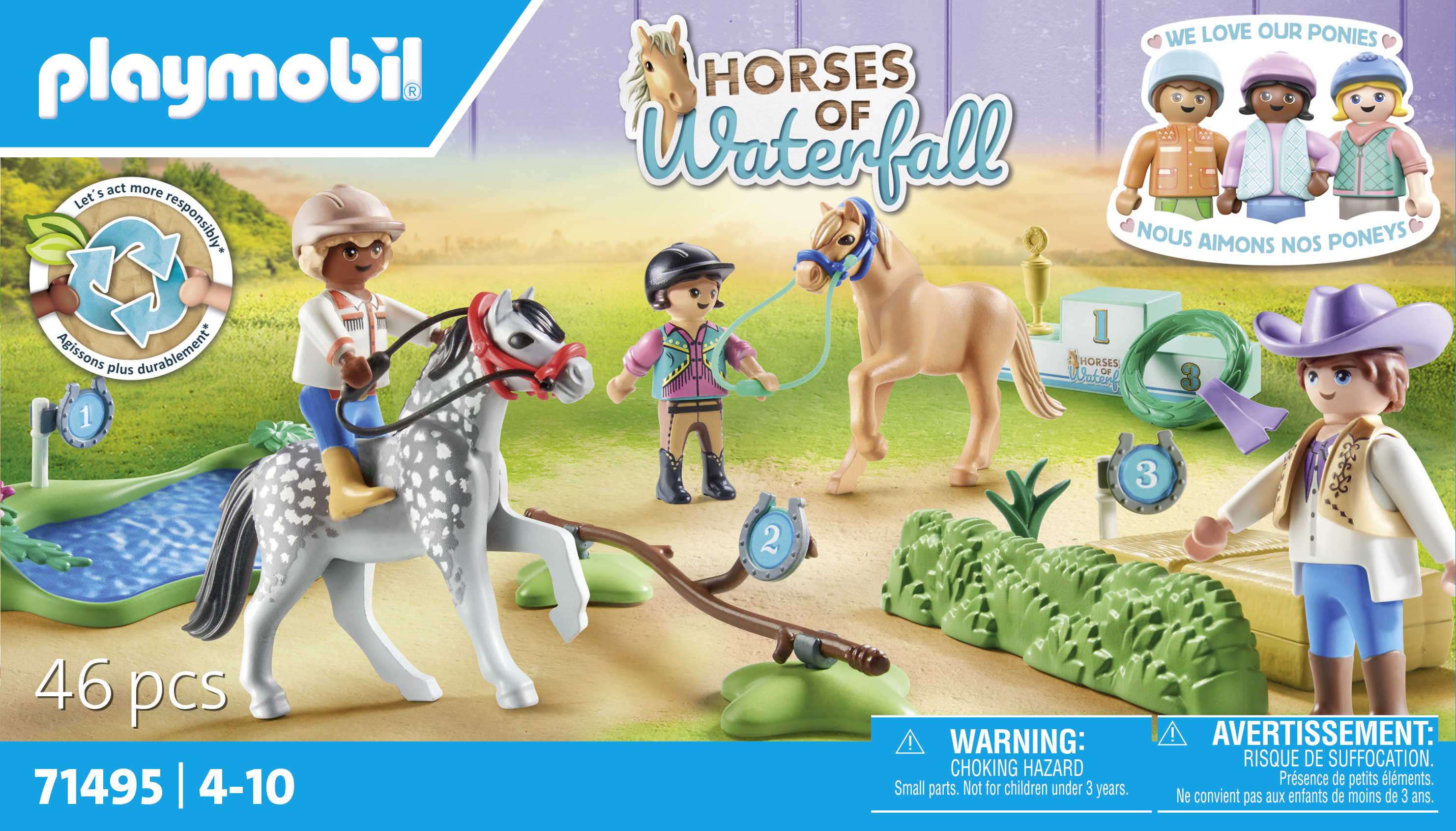 Playmobil Horses of Waterfall 71495 toy playset