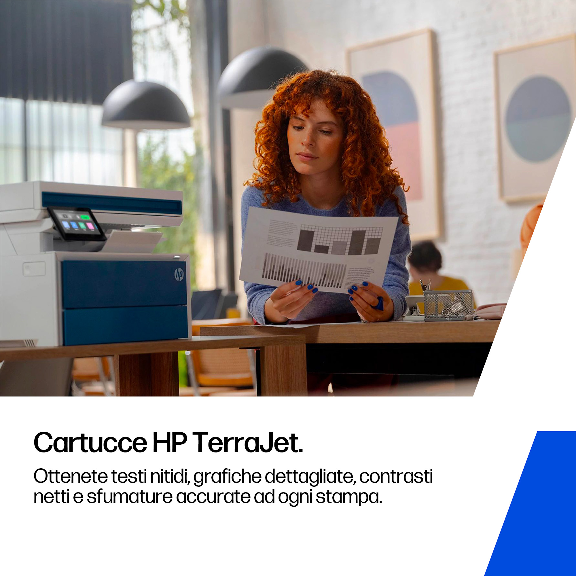 Cartuccia toner originale ciano LaserJet HP 213A - Miniatura 3