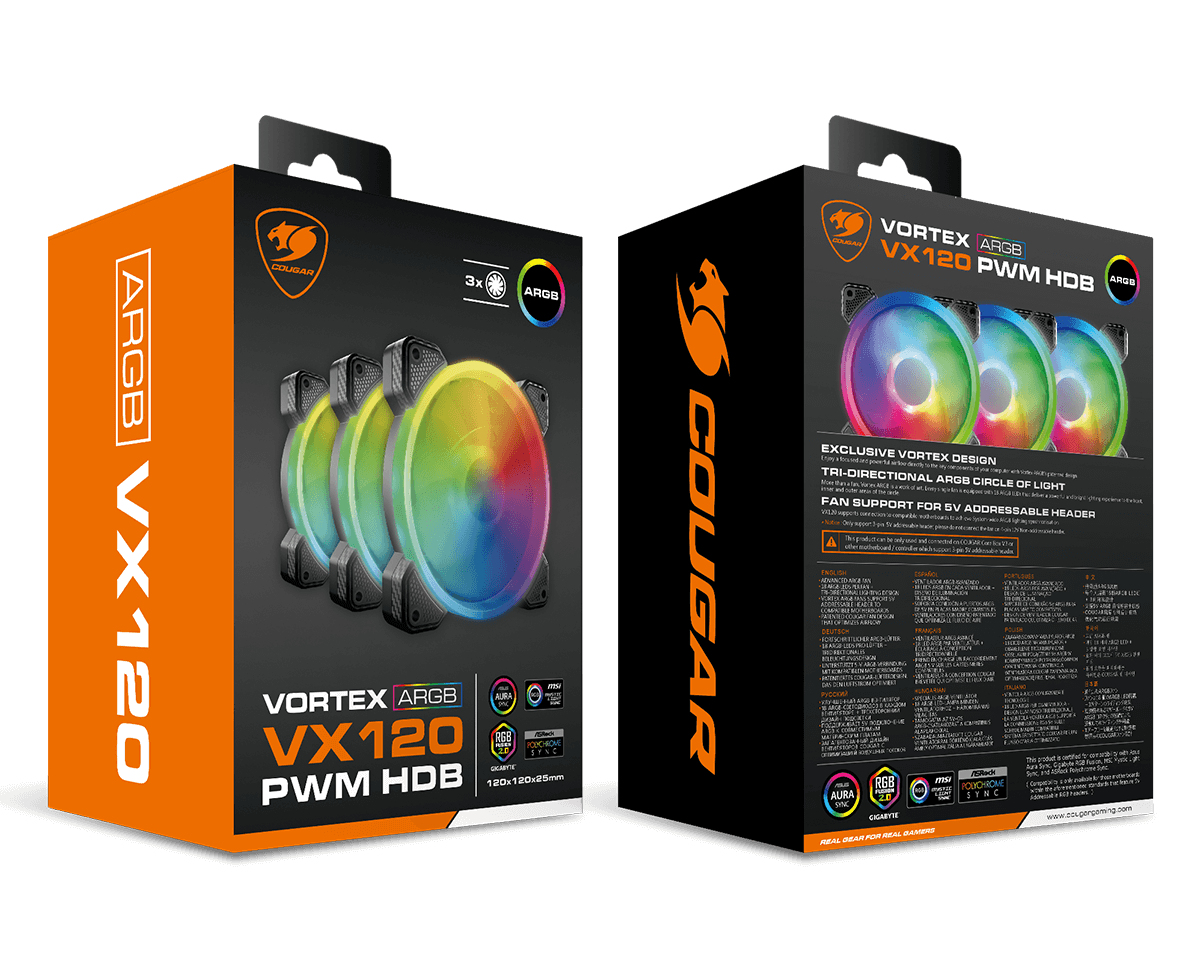 COUGAR VORTEX ARGB VX120 – image 9