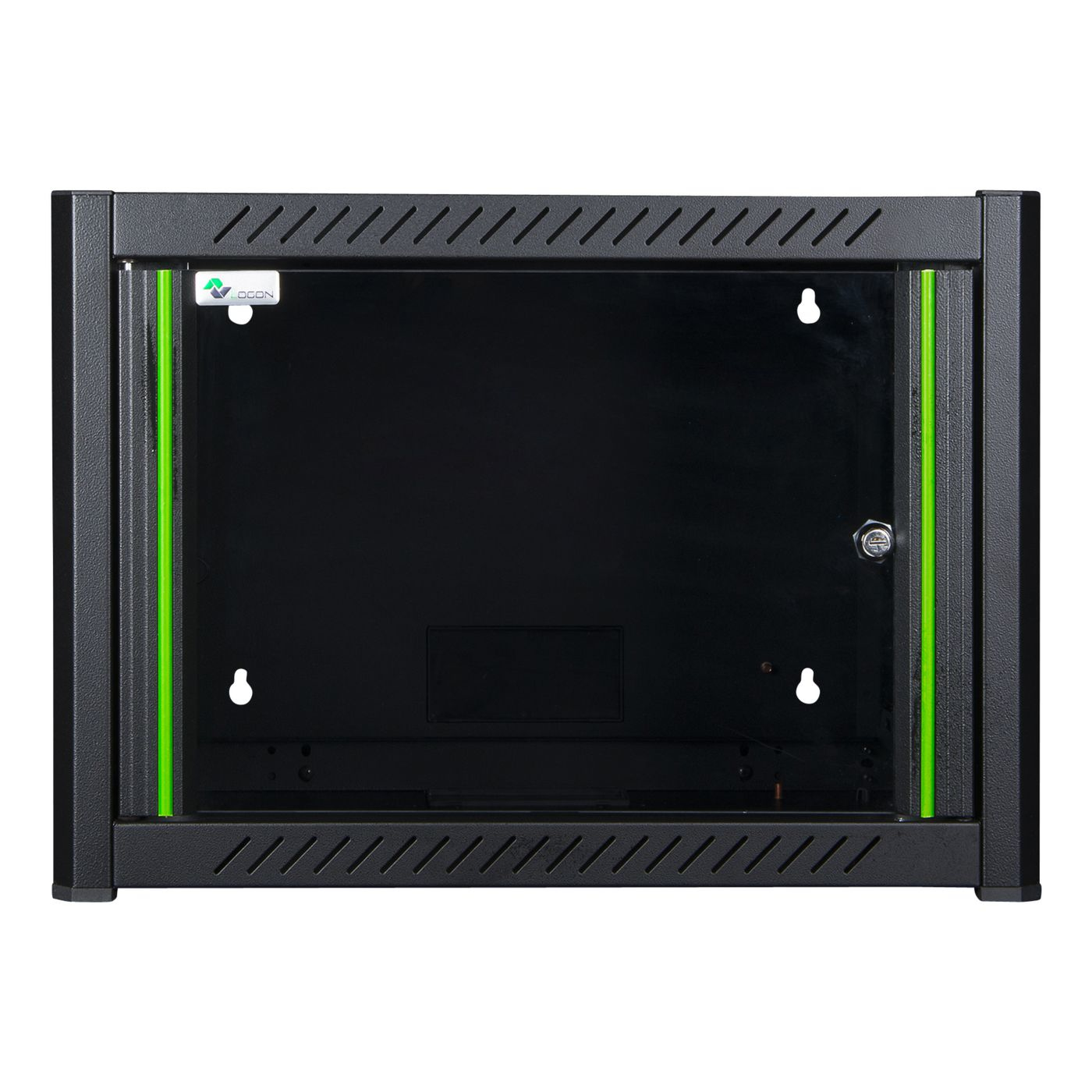 Lanview RWM06U56BL rack cabinet 6U Wall mounted rack Black – image 4