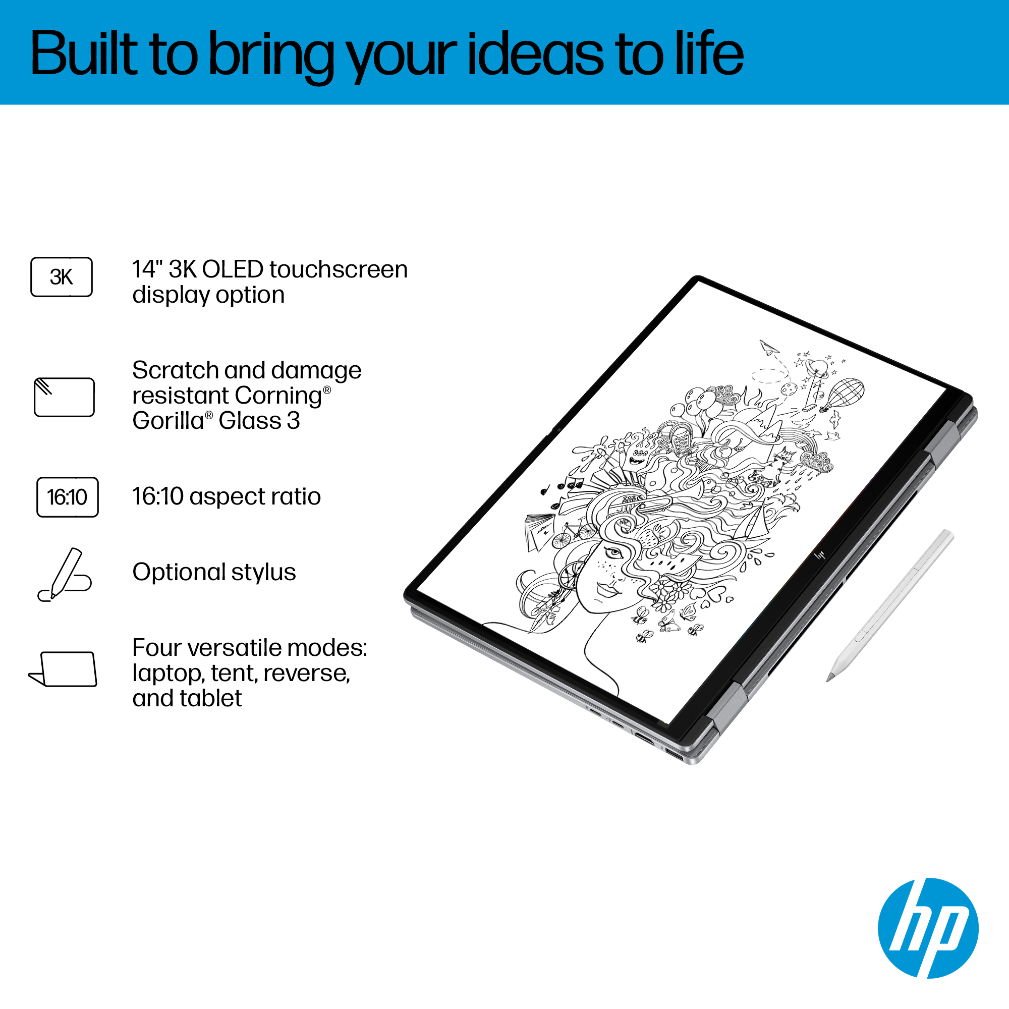 HP E24X2EA laptop Copilot+ PC AMD Ryzen™ AI 7 350 – image 7