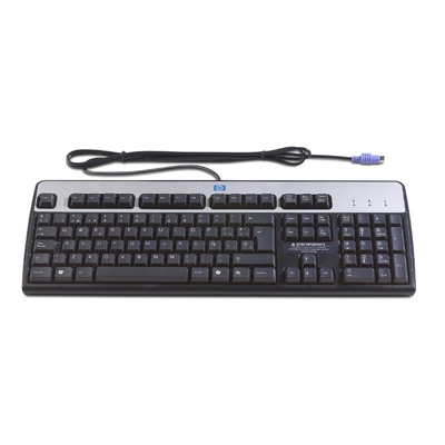 HP 435302-071 keyboard PS/2 QWERTY Spanish Black