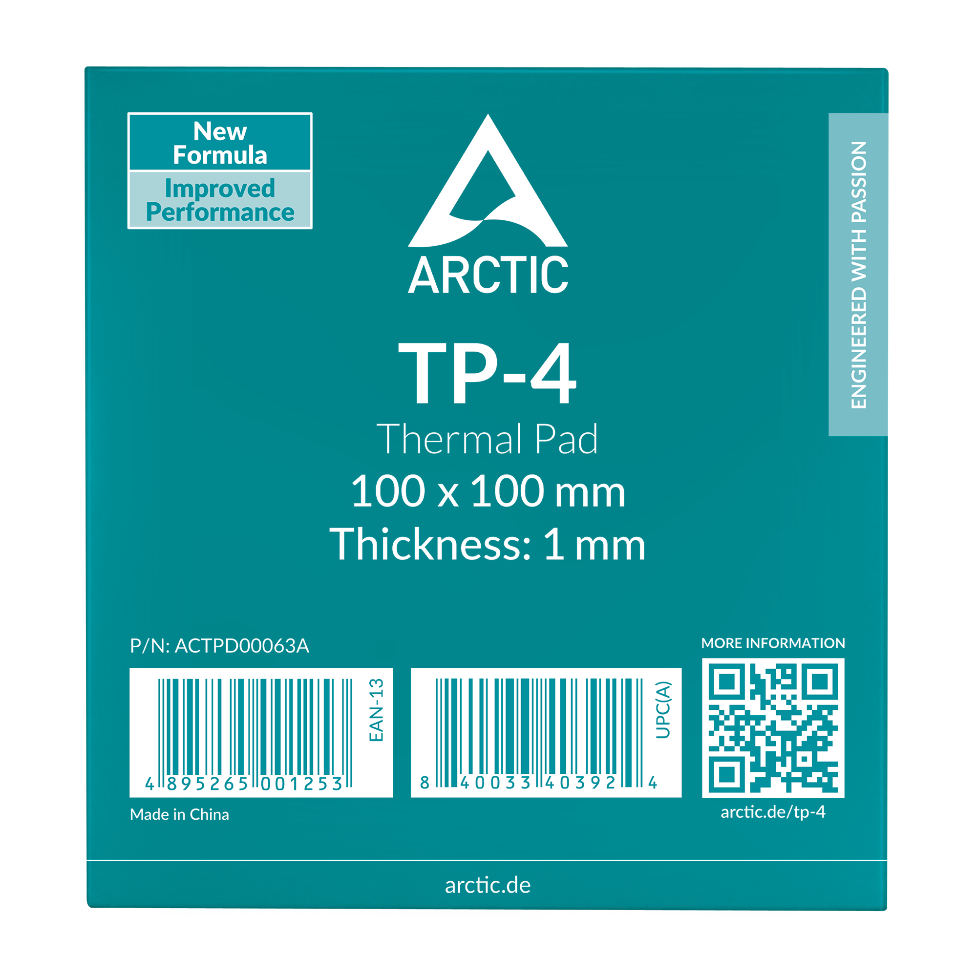 ARCTIC Thermal Pad TP-4 100*100 mm (1,0mm)