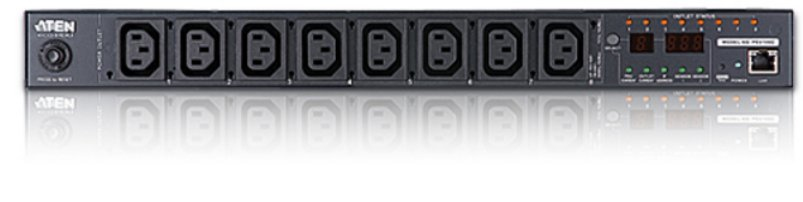 ATEN PE6108 power distribution unit (PDU) 8 AC outlet(s) 1U Black – image 3