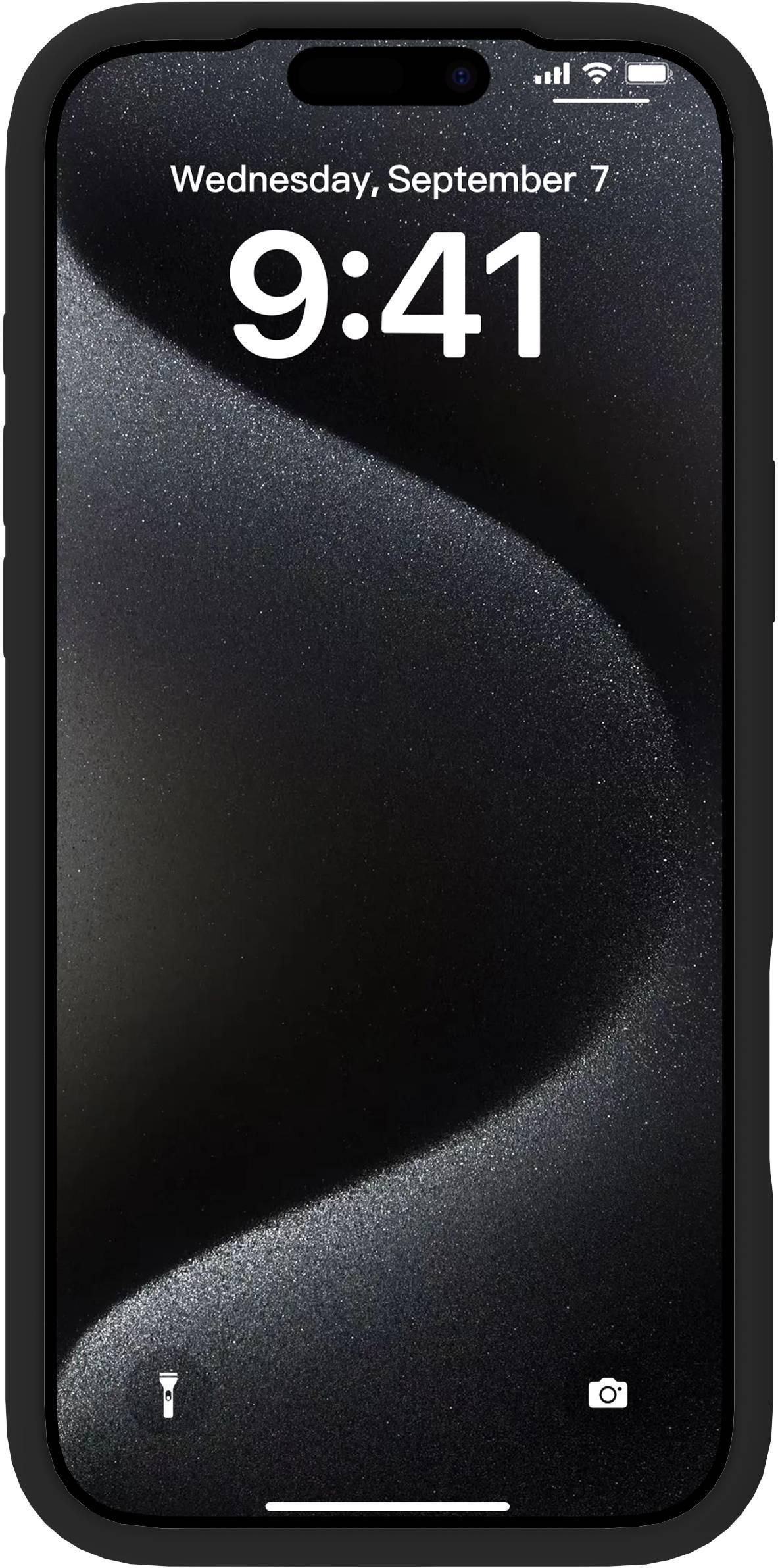 eSTUFF iPhone 17 Pro Max INFINITE ROME Magnetic Silicone Cover - Black - 81% recycled material – image 7